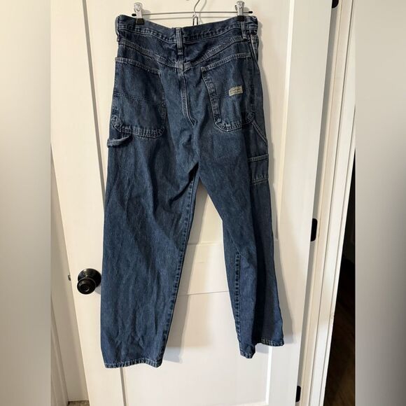 Wrangler Blue Relaxed Fit Jeans Classic Denim - Picture 4 of 6